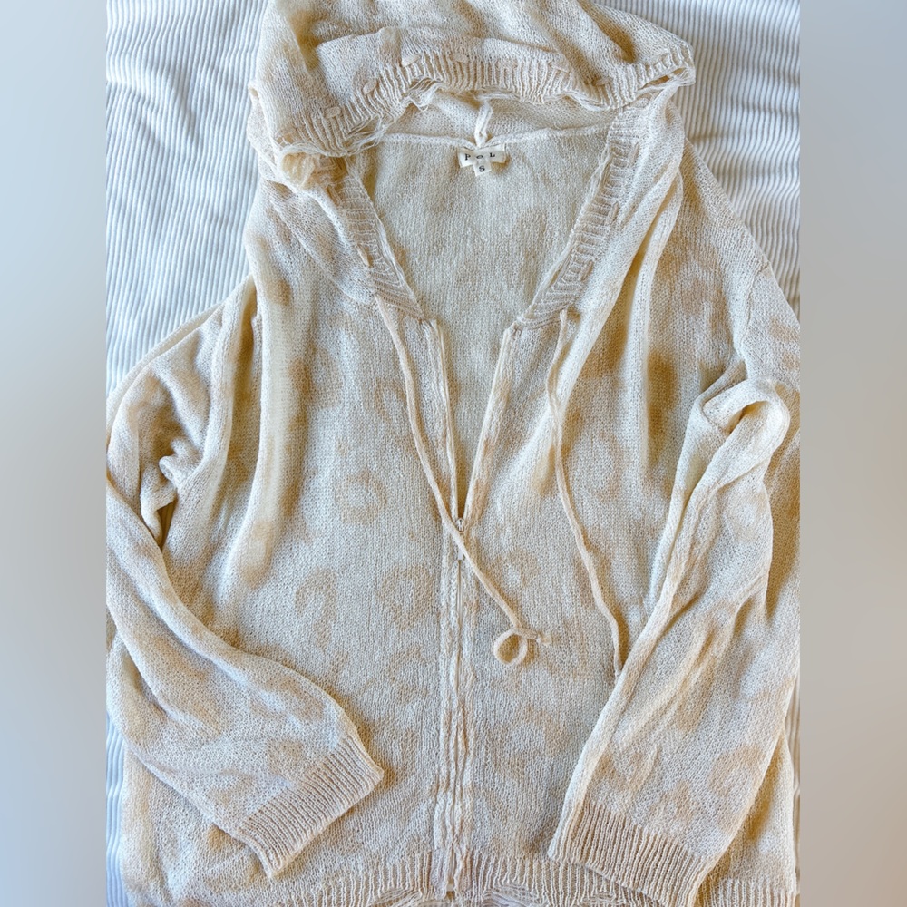 POL Beachy Summer Zip Up NWOT